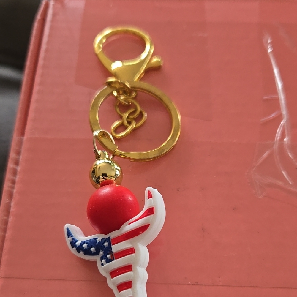 Patriotic  Keychain - Picture 2 of 4